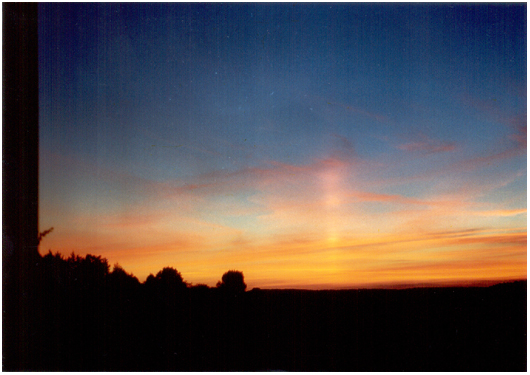 Sun pillar 3